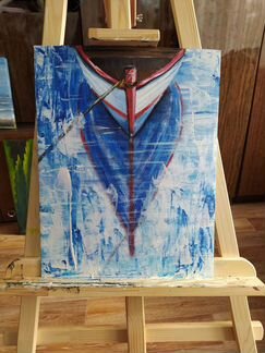 Лодка отражение