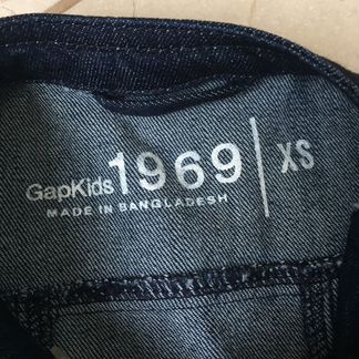 Джинсовый пиджак куртка GAP 5-6 лет