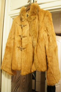 Шубка рыженький козлик