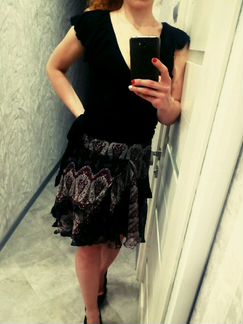 Юбка Zara + топ Mango в подарок