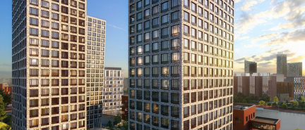 1-к апартаменты, 39.7 м², 13/24 эт.
