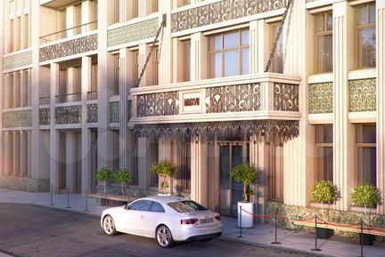 1-к апартаменты, 59.7 м², 2/6 эт.