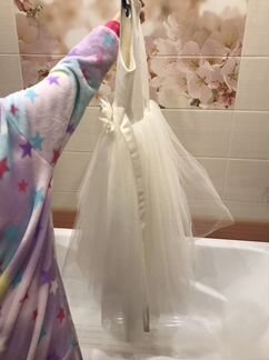 Нарядное новогоднее платье для девочки р 146-150