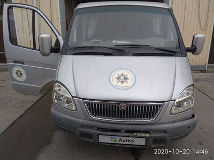 ГАЗ Соболь 2217 2.5 МТ, 2006, битый, 319 000 км