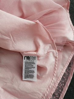 Нарядное платье Mothercare, туфли в подарок
