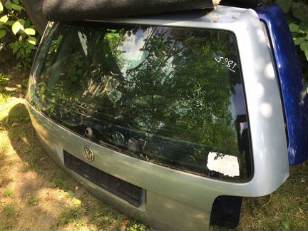 Дверь багажника серо голубая VW Passat B5+ 2001-05