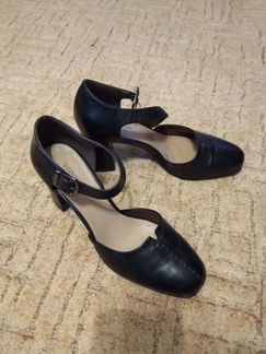 Туфли кожаные