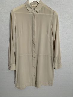 Шелковое платье-рубашка Falconery, S