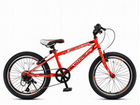Велосипед steely 20 lite N2000-2 (красно-белый)