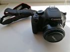 Зеркальный фотоаппарат canon 600d + 50mm 1.8