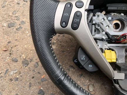 Руль кожа Honda Fit/Jazz 2001-2008 рестайлинг