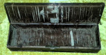 Старая перчаточница чехол для перчаток кошель кожа