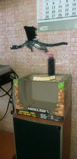 Minecraft Дракон+Steve Diamond с луком