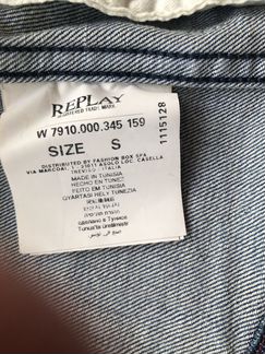 Куртка джинсовая replay s