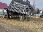 Демонтаж деревянного дома