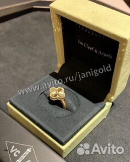 Золотое кольцо Vancleef