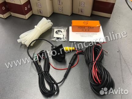 Камера заднего и переднего вида с омывателем