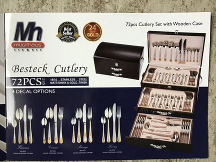 Новый Столовый набор мн-9448 millerhaus MH-9448 (н