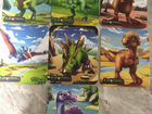 Продам карточки живых динозавров