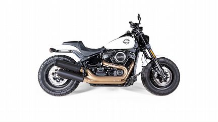 Harley-davidson Fat Bob 107 выхлоп Remus