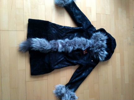 Дублёнка для девочкидо 6 лет