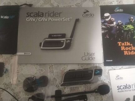 Мото гарнитура Scala rider G9х cardo