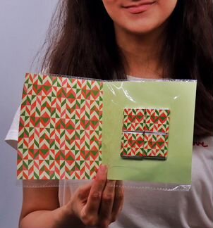 Шоколадная открытка