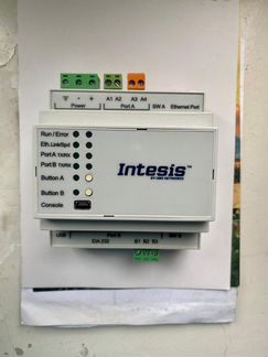 Шлюз Intesis KNX-Modbus Master RTU(EIA-485)