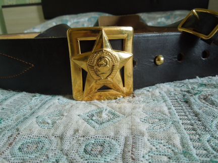 Ремень генеральский с портупеей обр.1968 года