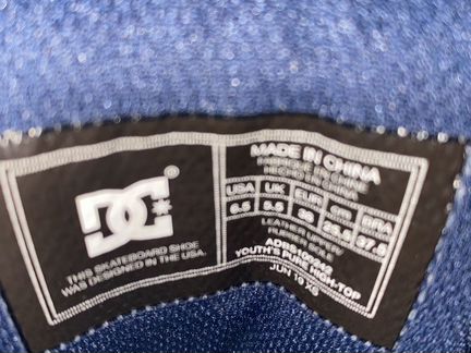 Кеды dc shoes