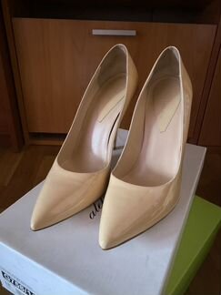 Лодочки из натуральной кожи