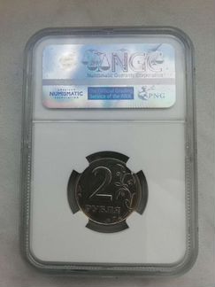 2 рубля 2003 г в слабе монета