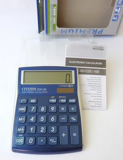 Калькулятор настольный citizen CDC-80BL