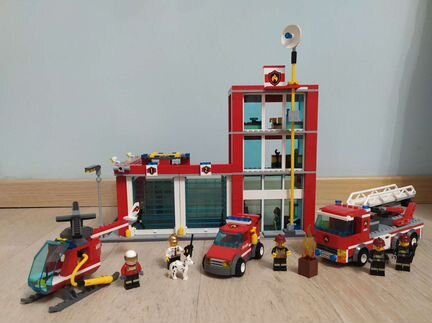 Lego City 60004 Пожарная часть