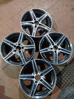 Диски бу литые R17 LU на Mercedes