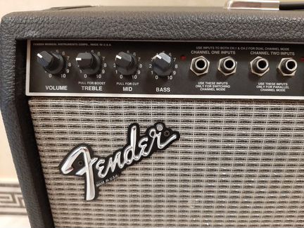 Гитарный ламповый усилитель Fender The Twin Black