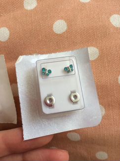 Серьги медицинские из хирургической стали