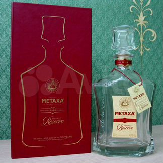 Бутылка из под Metaxa Private Reserve 0.7 Пустая