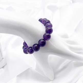 Браслет ручной работы из аметиста UNUbijou