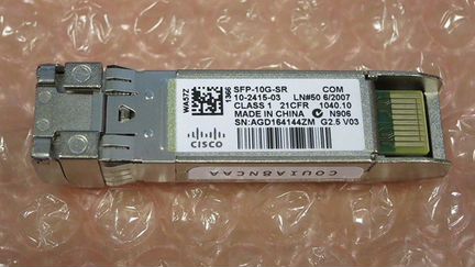 Трансивер Cisco SFP-10G-SR 10G v03 количество