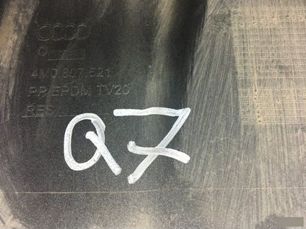 Спойлер бампера Audi Q7