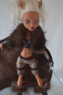Ooak monster high Клодин