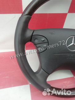 Руль дерево Мерседес W210 рестайлинг