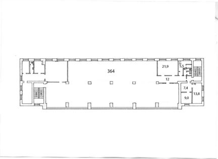 Помещение свободного назначения, 532 м²