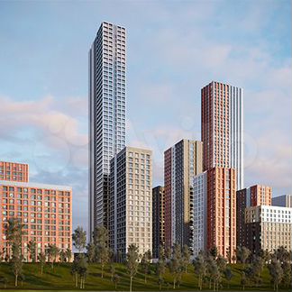 2-к квартира, 64.5 м², 43/52 эт.