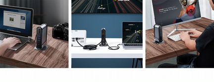 Многофункциональный хаб Baseus Working Station