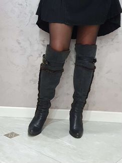 Ботфорты зимние