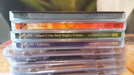 Eloy CD Ocean,Dawn,Colour, альбомы,фирма