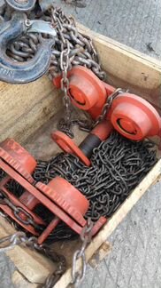 Таль каретка ручная с крюком 3 т