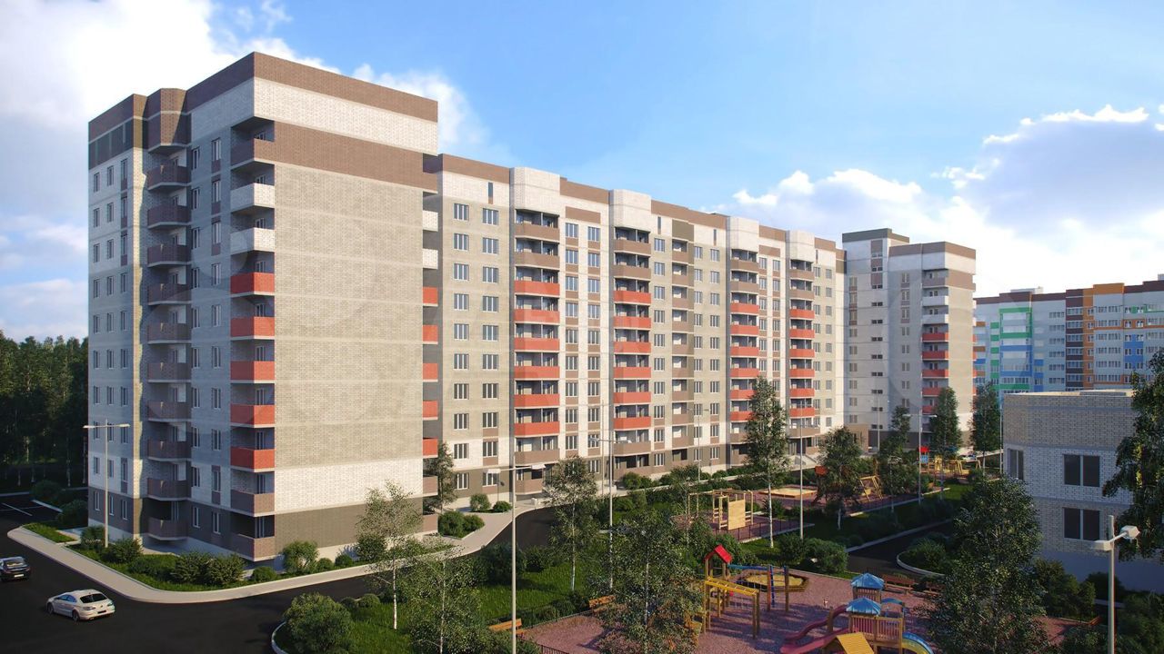 2-к квартира, 57.7 м², 4/10 эт.